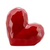 Promo 👍 Kingston Living 8" Red Heart Shaped Tabletop Decor 🎁