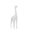New 🧨 Kingston Living 16" White Geometric Giraffe Tabletop Decorative Figurine 🤩
