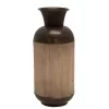 Deals 🎁 Kingston Living 15" Bronze and Brown Amphora-Shaped Design Tabletop Jar 🌟
