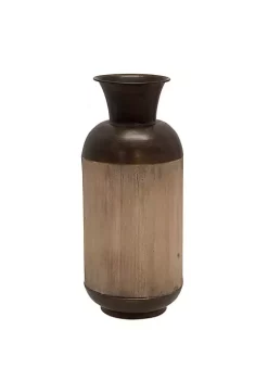 Deals 🎁 Kingston Living 15" Bronze and Brown Amphora-Shaped Design Tabletop Jar 🌟 -Kingston Living Shop Belk 1045