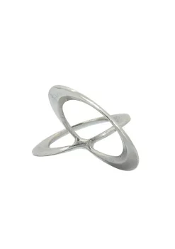 Wholesale ✨ Kingston Living 11.5" Silver Solid Circle Links Decorative Tabletop Accent 🧨 -Kingston Living Shop Belk 1051