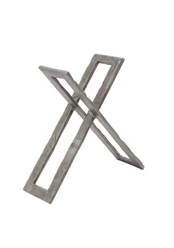 Budget ❤️ Kingston Living 12" Solid Gray Rustic Abstract Tabletop Sculpture 😉 -Kingston Living Shop Belk 1088