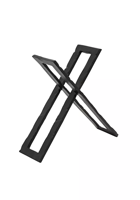 Promo π Kingston Living 12" Solid Black Rustic Abstract Tabletop Sculpture βοΈ 5 Promo π Kingston Living 12" Solid Black Rustic Abstract Tabletop Sculpture βοΈ - Image 5