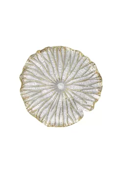 Brand new 👍 Kingston Living 11'' Silver and Gold Lotus Petals Wall Decor 🎉