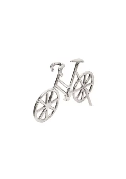 Wholesale 🤩 Kingston Living 14" Metallic Silver Bicycle Tabletop Decor ✨ -Kingston Living Shop Belk 1245