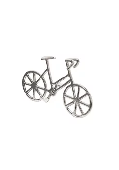 Wholesale 🤩 Kingston Living 14" Metallic Silver Bicycle Tabletop Decor ✨ -Kingston Living Shop Belk 1246