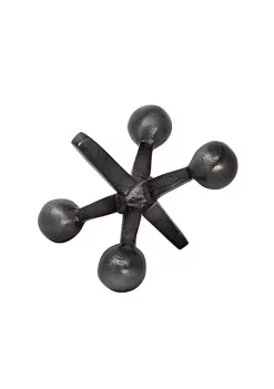 Best reviews of 😀 Kingston Living 7" Black Sphere Jacks Sculpture Tabletop Decor ✔️ -Kingston Living Shop Belk 128