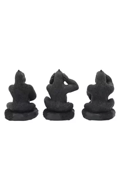 Coupon π Kingston Living Set of 3 Black No Evil Gorillas Tabletop Figurines 6" π₯ 8 Coupon π Kingston Living Set of 3 Black No Evil Gorillas Tabletop Figurines 6" π₯ -Kingston Living Shop Belk 1311