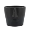 Cheapest 🧨 Kingston Living 6" Black Half Face Ceramic Decorative Planter 💯