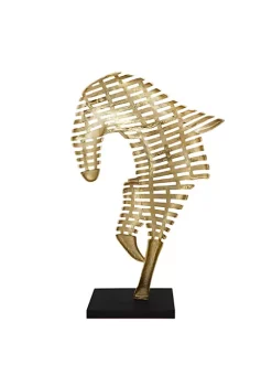 Best Sale 🎁 Kingston Living 23" Black and Gold Glass Orb Side Table with Mirror Top 🔥 -Kingston Living Shop Belk 137