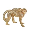 Flash Sale 🔥 Kingston Living 8.25" Gold Tropical Monkey 👩 Mother with Baby Tabletop Figurine ✔️