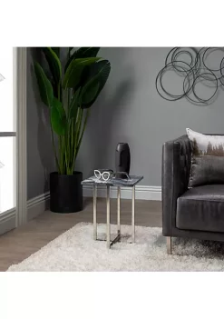 Buy 😉 Kingston Living 7.5" Silver Eyeglass Shaped Sculpture Tabletop Decor ⭐ -Kingston Living Shop Belk 1467