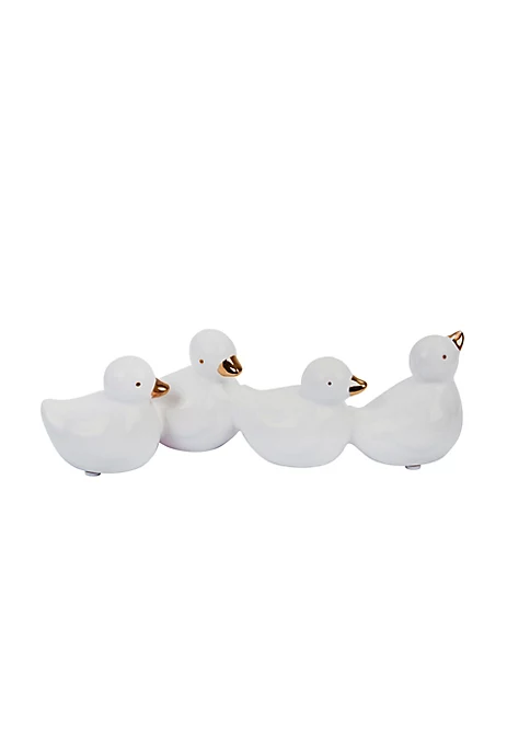 Best reviews of π₯ Kingston Living 8.5" White and Gold Ducks Tabletop Decor π₯ 1 Best reviews of π₯ Kingston Living 8.5" White and Gold Ducks Tabletop Decor π₯