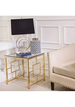 Outlet 👍 Kingston Living 16.5" Gold and Brown Glass Decorative Vase with Lid 🎁