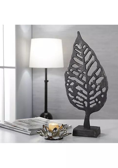 New π Kingston Living 15" White Striped Ceramic Candle Holder βοΈ 1 New π Kingston Living 15" White Striped Ceramic Candle Holder βοΈ