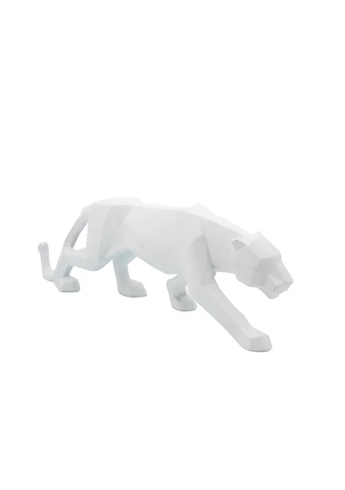 Outlet 𧨠Kingston Living 19" White Geometric Leopard Tabletop Decorative Figurine π― 2 Outlet 𧨠Kingston Living 19" White Geometric Leopard Tabletop Decorative Figurine π― - Image 2