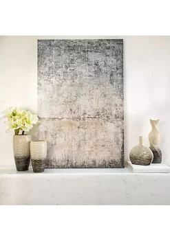 Wholesale 🥰 Kingston Living 19" Matte Black and White Leaf on Marble Base Tabletop Decor 👏 -Kingston Living Shop Belk 311