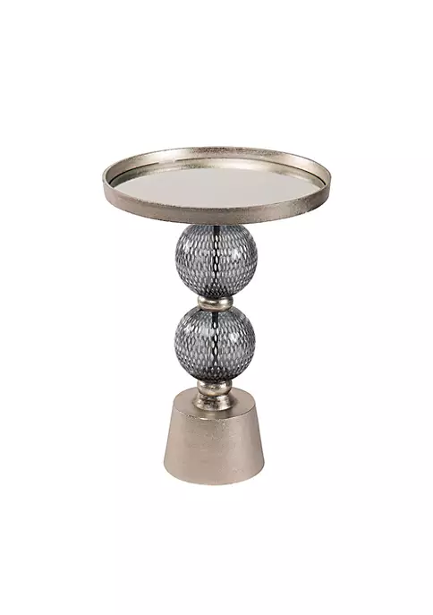 New ๐ Kingston Living 22" Gray and Bronze Orb Side Table with Mirror Top โ 2 New ๐ Kingston Living 22" Gray and Bronze Orb Side Table with Mirror Top โ - Image 2