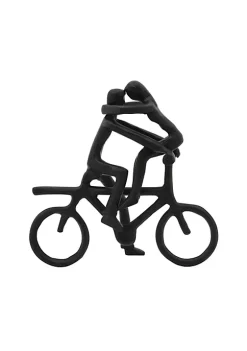 Budget ✔️ Kingston Living 10" Black Couple on Bike Decorative Tabletop Accent 🧨 -Kingston Living Shop Belk 566