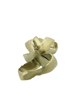 Wholesale 💯 Kingston Living 20" Metallic Gold Rustic Ring Chain Tabletop Decor 🧨 -Kingston Living Shop Belk 658