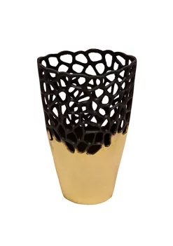 Best deal π Kingston Living 15.25" Black and Gold Cut-Out Two Tone Tabletop Vase π 7 Best deal π Kingston Living 15.25" Black and Gold Cut-Out Two Tone Tabletop Vase π -Kingston Living Shop Belk 675