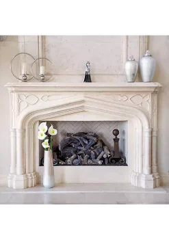 Promo π Kingston Living 17" Silver and Clear Glass Candle Holder with Half Moon Base π 6 Promo π Kingston Living 17" Silver and Clear Glass Candle Holder with Half Moon Base π -Kingston Living Shop Belk 682