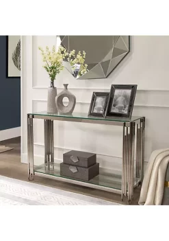 Wholesale 👍 Kingston Living 14.75" Silver Glam Ribbed Textured Distinctive Cylindrical Vase 🔔 -Kingston Living Shop Belk 705