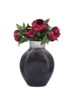 Top 10 😉 Kingston Living 15.5" Black and White 2-Tone Ribbed Tabletop Vase ✔️ -Kingston Living Shop Belk 726