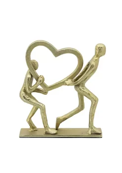 Brand new ⭐ Kingston Living 10" Gold Heart Couple on Base Decorative Tabletop Accent ✨ 9 Brand new ⭐ Kingston Living 10" Gold Heart Couple on Base Decorative Tabletop Accent ✨ -Kingston Living Shop Belk 737