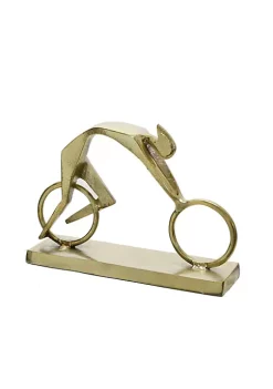 Best Pirce 👏 Kingston Living 11" Gold Racing Man Tabletop Decorative Sculpture 👍