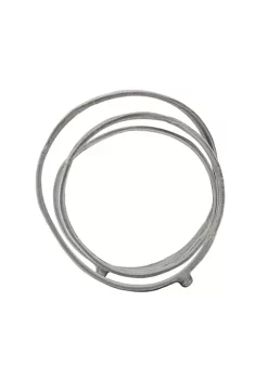 Discount ⭐ Kingston Living 13" Metallic Gray Entwined Rings Tabletop Sculpture 👏 -Kingston Living Shop Belk 763
