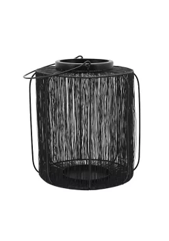 Cheap 🛒 Kingston Living 13" Black Metal Wire Cage Lantern ✨