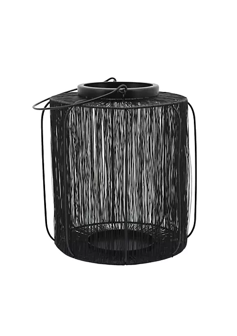 Cheap π Kingston Living 13" Black Metal Wire Cage Lantern β¨ 1 Cheap π Kingston Living 13" Black Metal Wire Cage Lantern β¨