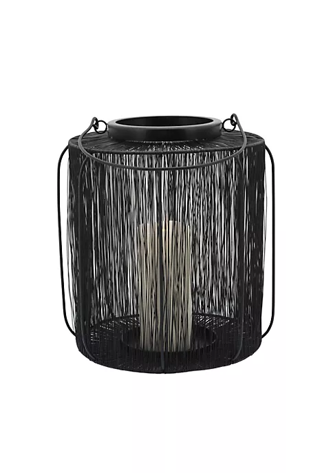 Cheap π Kingston Living 13" Black Metal Wire Cage Lantern β¨ 3 Cheap π Kingston Living 13" Black Metal Wire Cage Lantern β¨ - Image 3