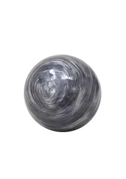 Coupon ✨ Kingston Living Set of 3 Blue and Gray Solid Spherical Orbs Tabletop Decor 6" 😉 -Kingston Living Shop Belk 858