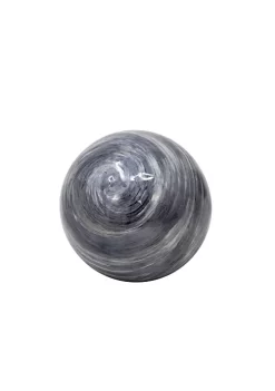 Coupon ✨ Kingston Living Set of 3 Blue and Gray Solid Spherical Orbs Tabletop Decor 6" 😉 -Kingston Living Shop Belk 859