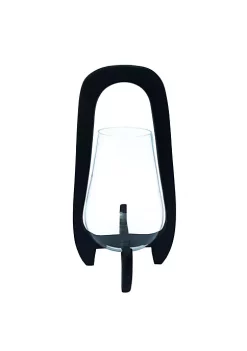 Brand new 🤩 Kingston Living 15" Black Decorative Mango Wood Candle Lantern with Handle 🧨