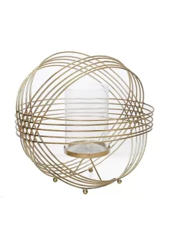 Cheapest ⌛ Kingston Living 11" Gold Sphere Glass Tea Light Candle Holder 🥰 -Kingston Living Shop Belk 942