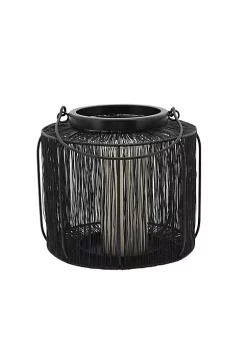 Outlet ✔️ Kingston Living 10" Black Metal Wire Cage Lantern 🧨 -Kingston Living Shop Belk 956