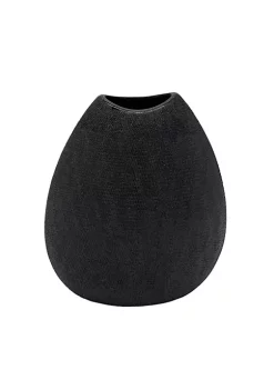 Hot Sale 💯 Kingston Living 10.75" Black Beaded Ceramic Tabletop Vase 🔥