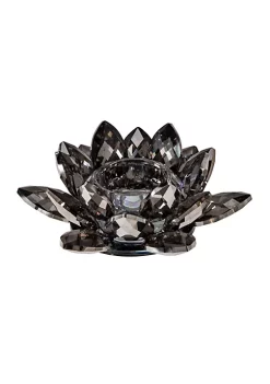 Top 10 💯 Kingston Living 6" Gray and Black Crystal Lotus Votive Candle Holder 😉